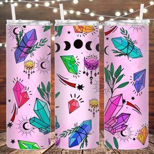 Pink Crystal Tumbler